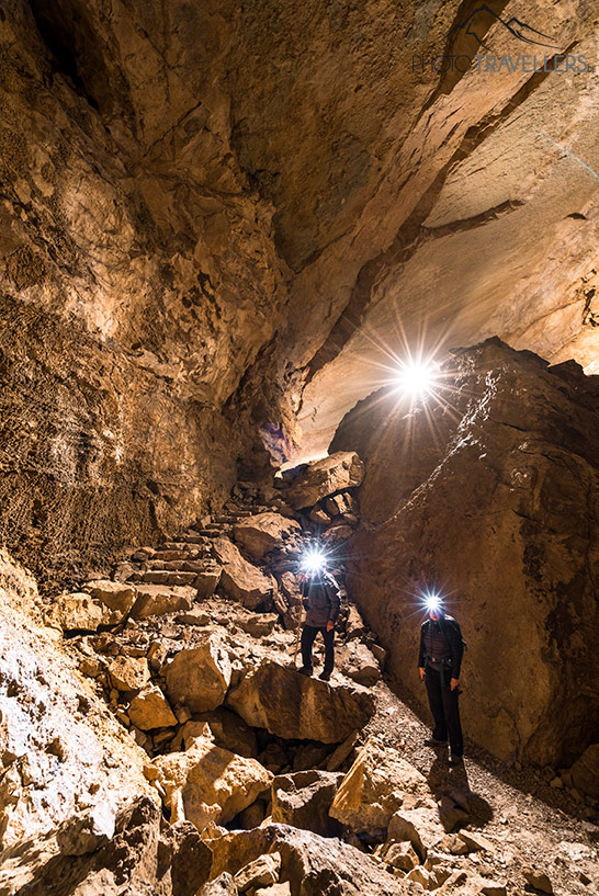 In der Hochkarhöhle. Die Führung ist ein Erlebnis