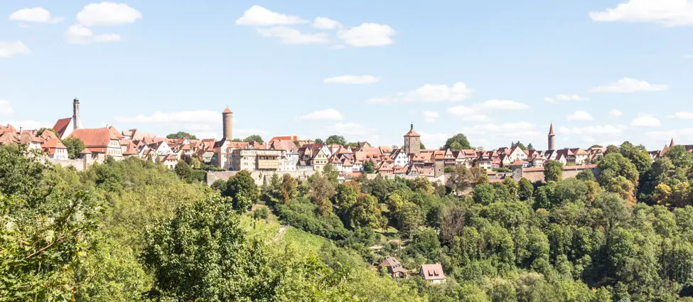 Die Top-Sehenswürdigkeiten in Rothenburg ob der Tauber