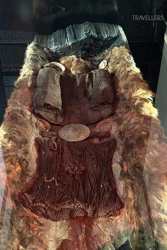 The clothes of the girl from Egtved in the National Museum of Denmark