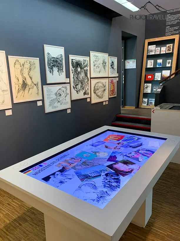 Die Ausstellung im Günter Grass-Haus
