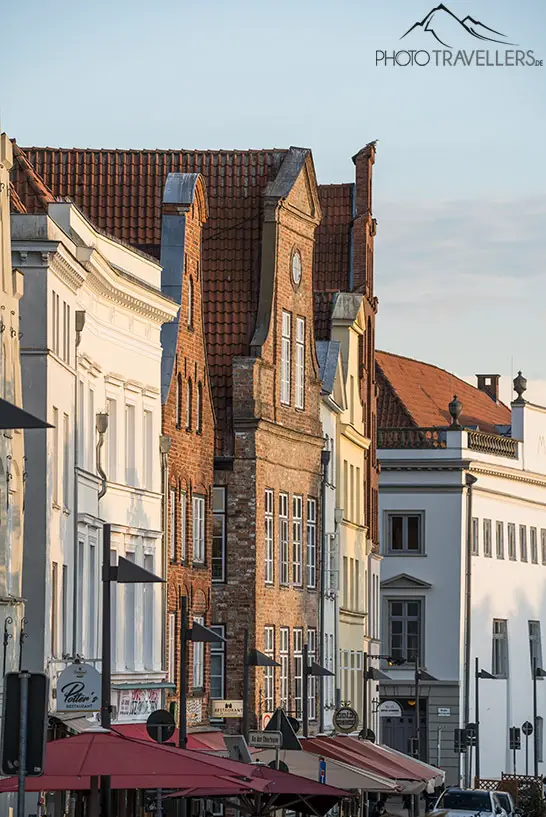 Schöne Hausfassaden in Lübeck