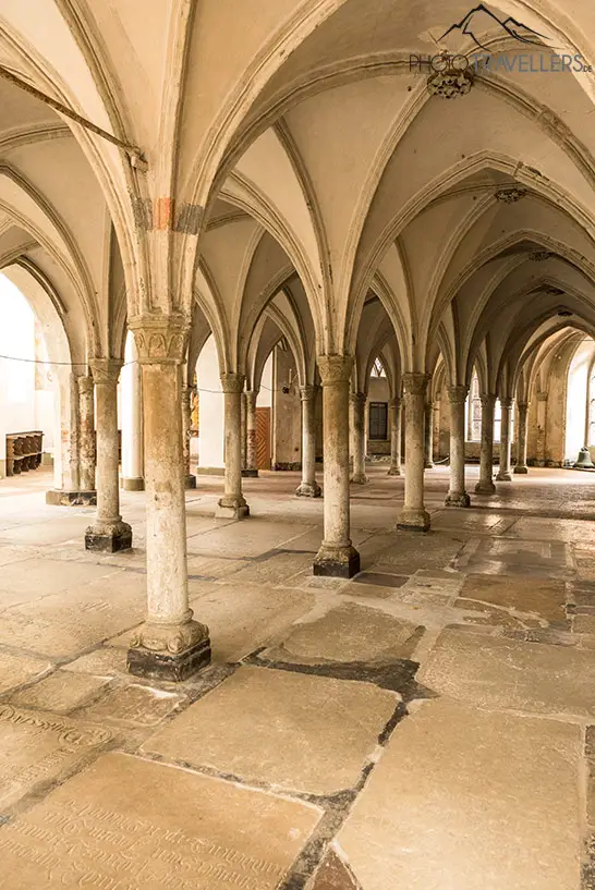 Ein Gewölbe in der Katharinenkirche
