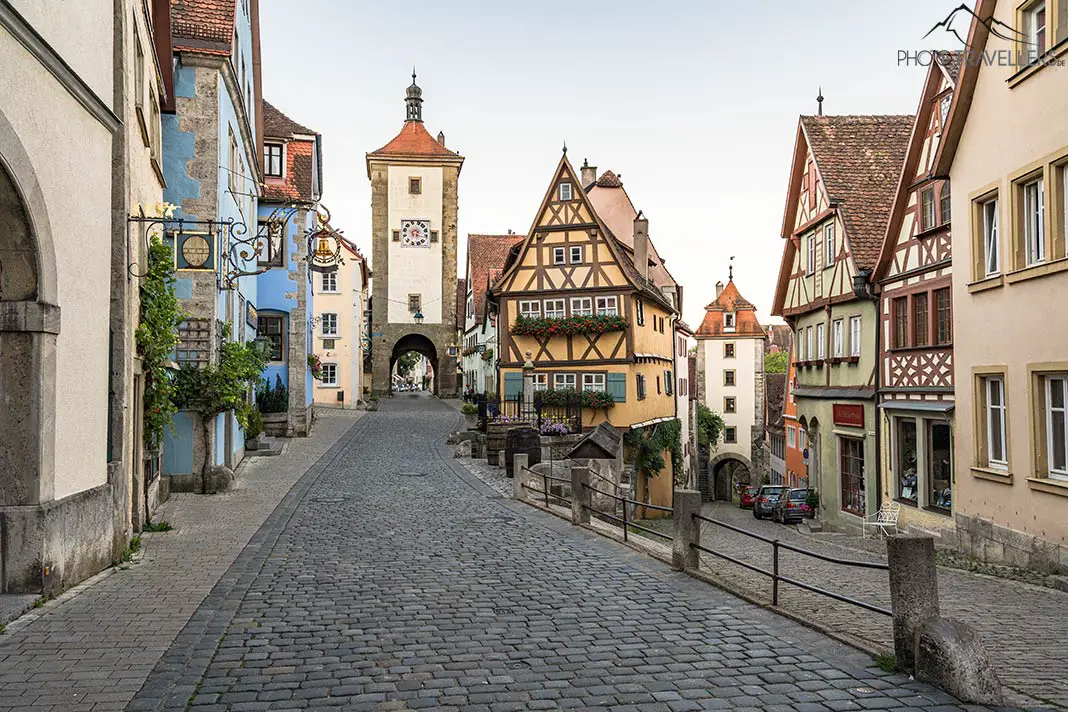 Das Plönlein in Rothenburg ob der Tauber ist die Top-Sehenswürdigkeit