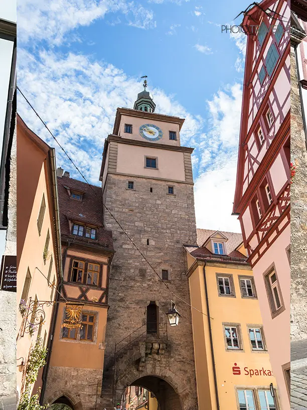 Der Weiße Turm in Rothenburg