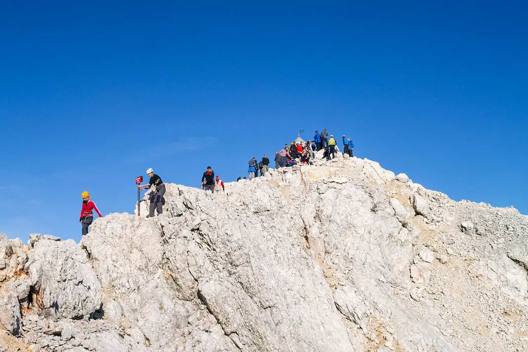 Der Gipfel des Triglav - der höchste Gipfel Sloweniens
