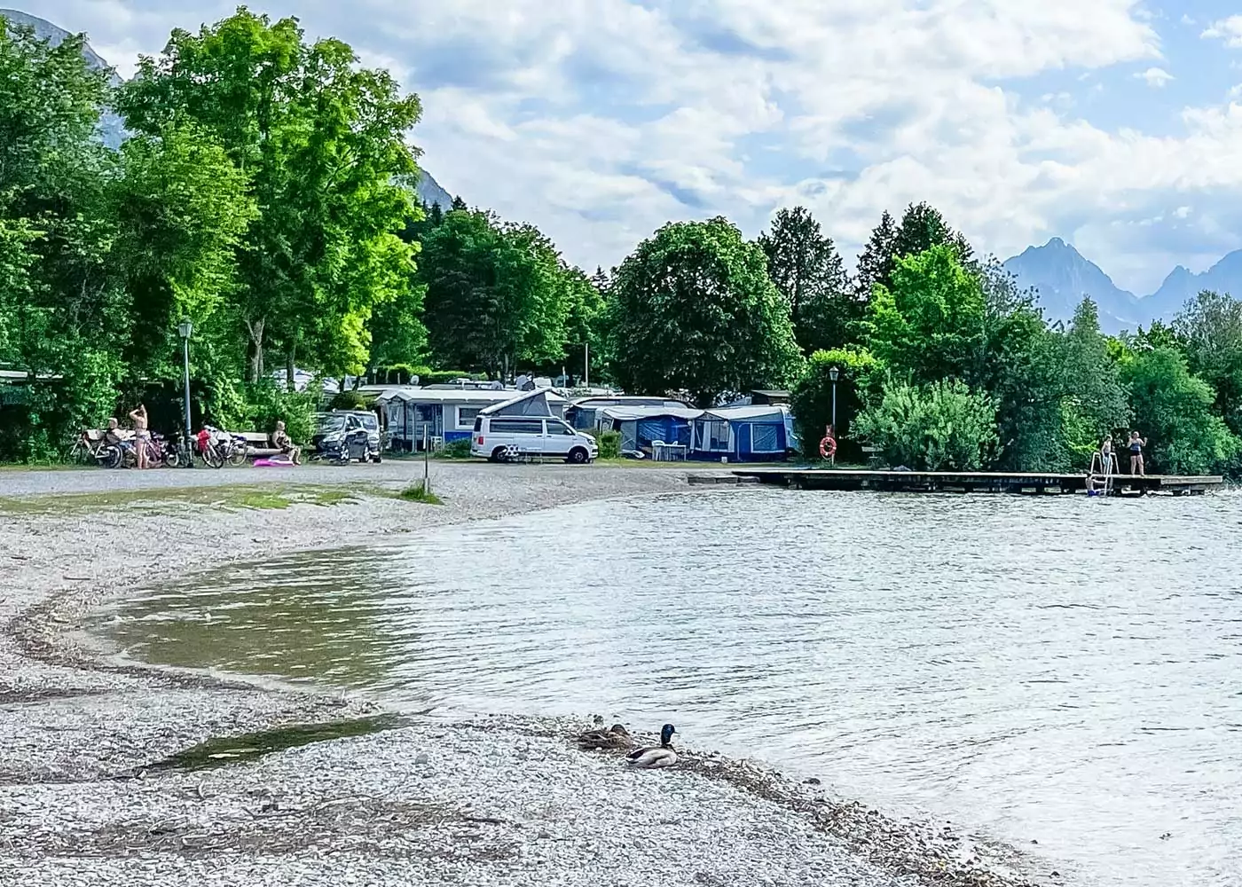 Die schönsten Campingplätze in Deutschland am See