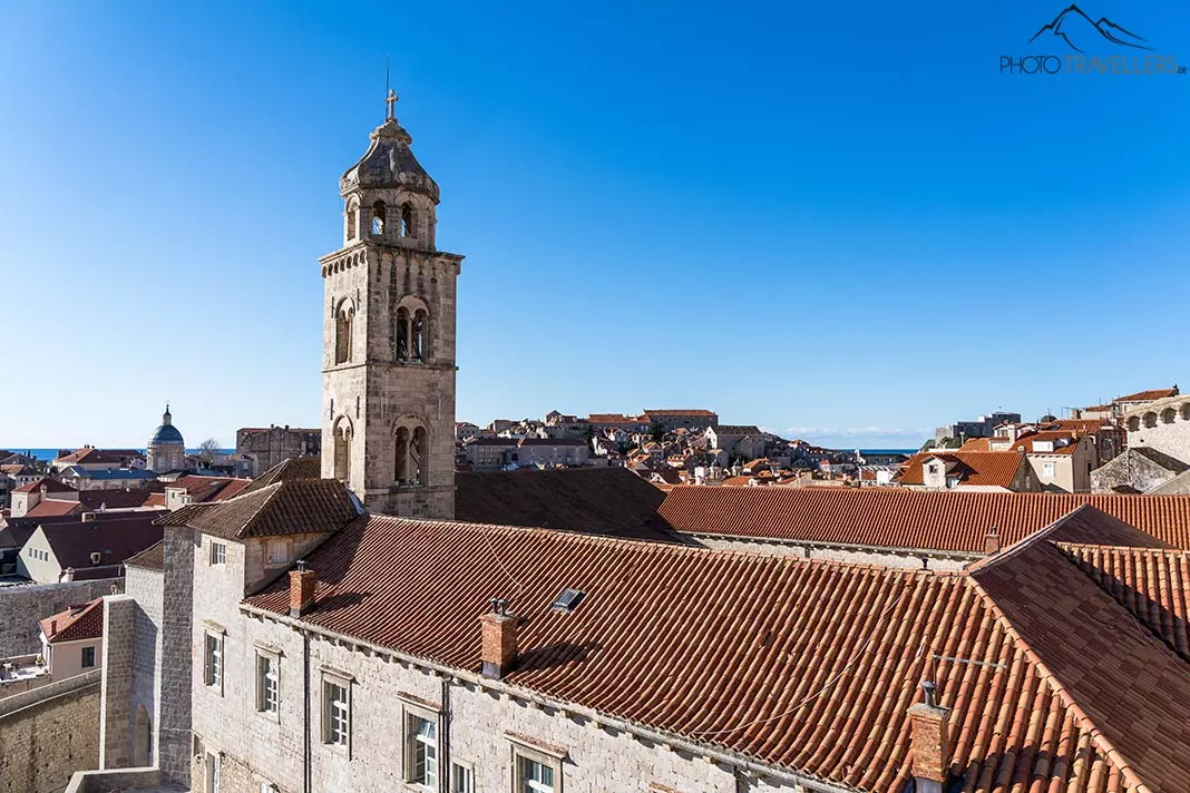 Der Blick auf das Dominikanerkloster in Dubrovnik