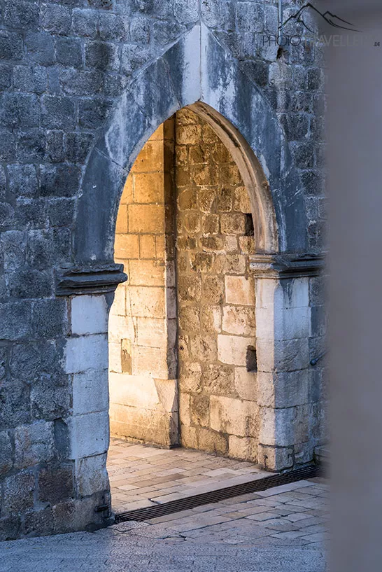 Das innere Pile-Tor in Dubrovnik