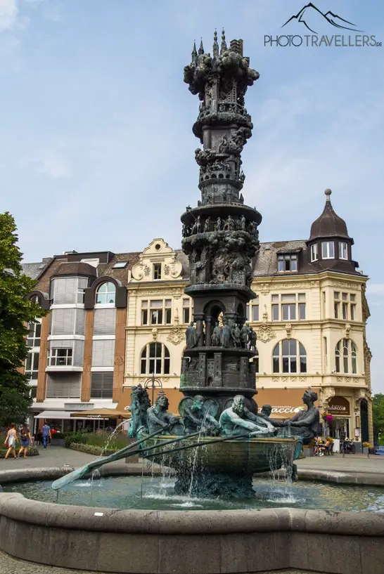 Die Historiensäule in Koblenz ist eine Top-Sehenswürdigkeit