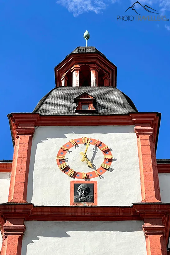 Der Augenroller am alten Kauf- und Danzhaus in Koblenz