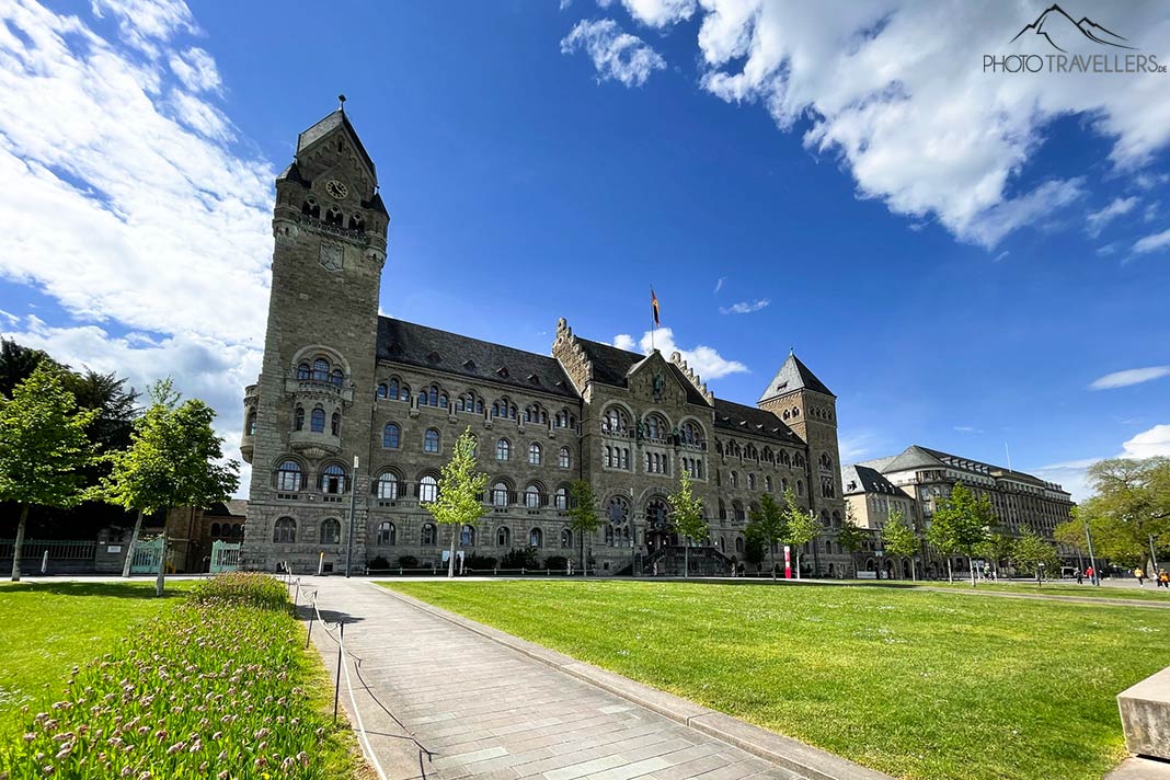 Das Preußische Regierungsgebäude in Koblenz