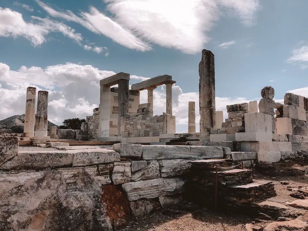 Sangri Demeter Tempel auf Naxos