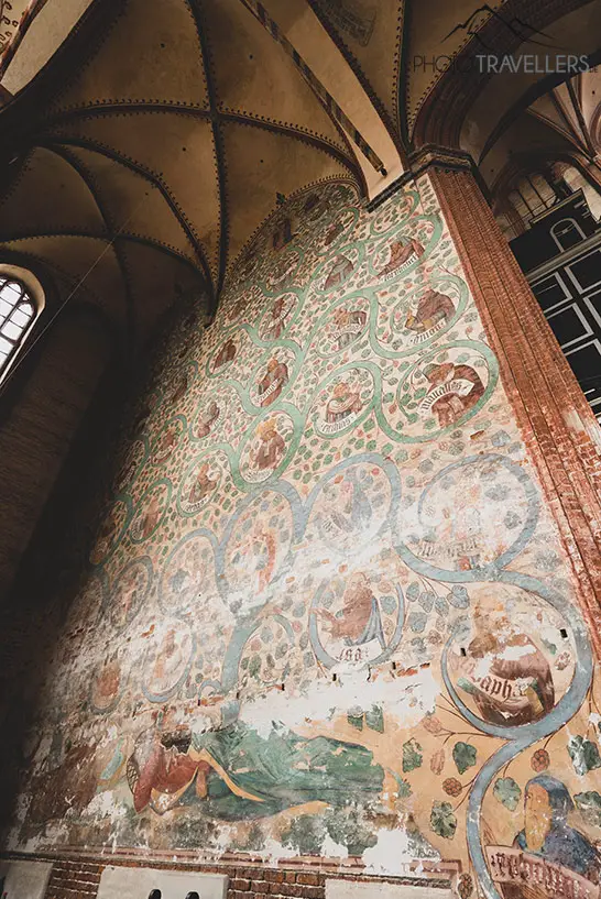 Wunderschöne Malereien in der St. Nikolai Kirche