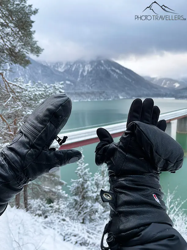 Photography gloves for winter