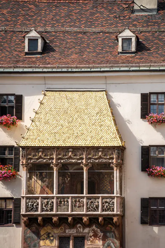 Goldene Dachl in Innsbruck ist eine Top-Sehenswürdigkeit