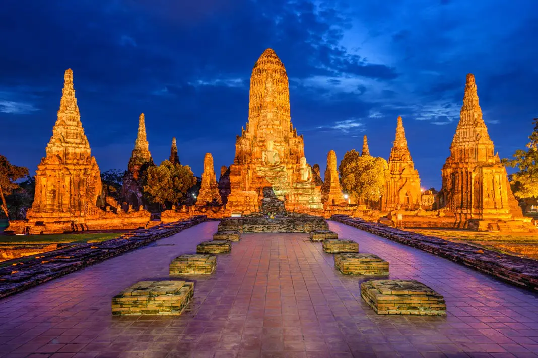 Wat chaiwatthanaram von Ayutthaya