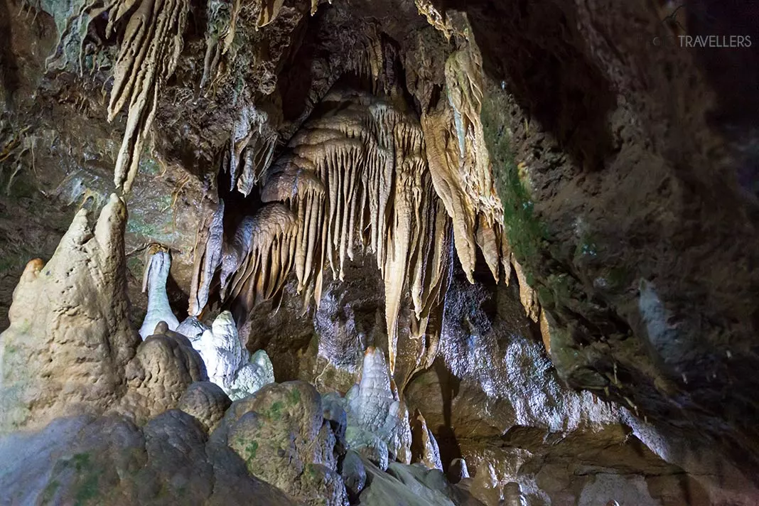 Im Inneren der Teufelshöhle Pottenstein in der Fränkischen Schweiz
