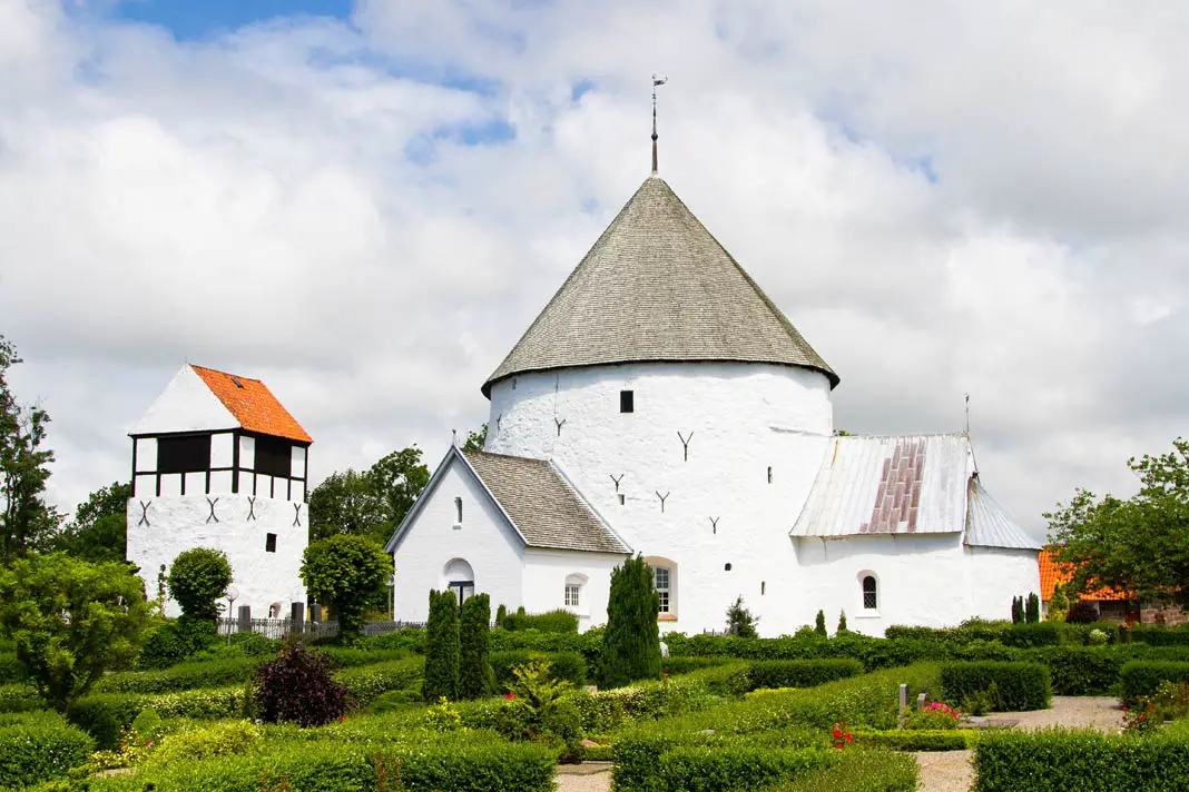 Die Rundkirche Nylars auf Bornholm