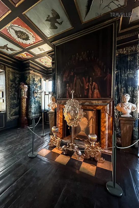 Ein Zimmer in Schloss Rosenborg in Kopenhagen