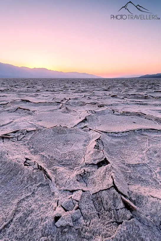 Das Badwater Basin im Death Valley Nationalpark