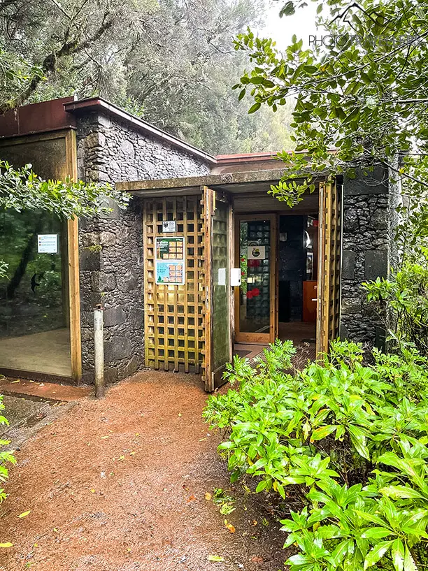 Das Besucherzentrum des Garajonay Nationalpark an der Laguna Grande