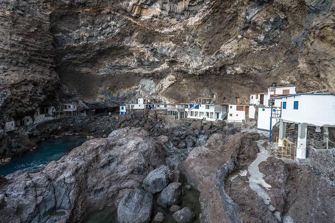 Die Schmugglerhöhle Poris de Candelaria zählt zu den Top-Sehenswürdigkeiten auf La Palma