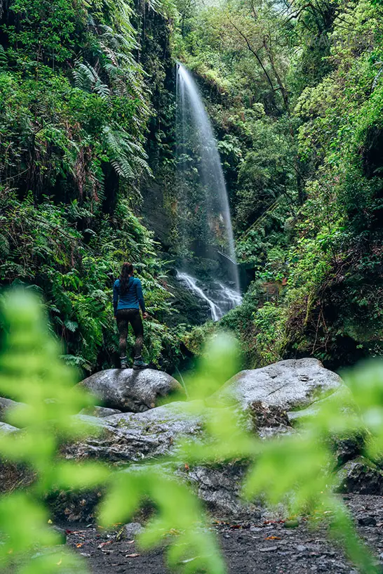 Der wunderschöne Tilos Wasserfall zählt zu den Top-Sehenswürdigkeiten auf La Palma
