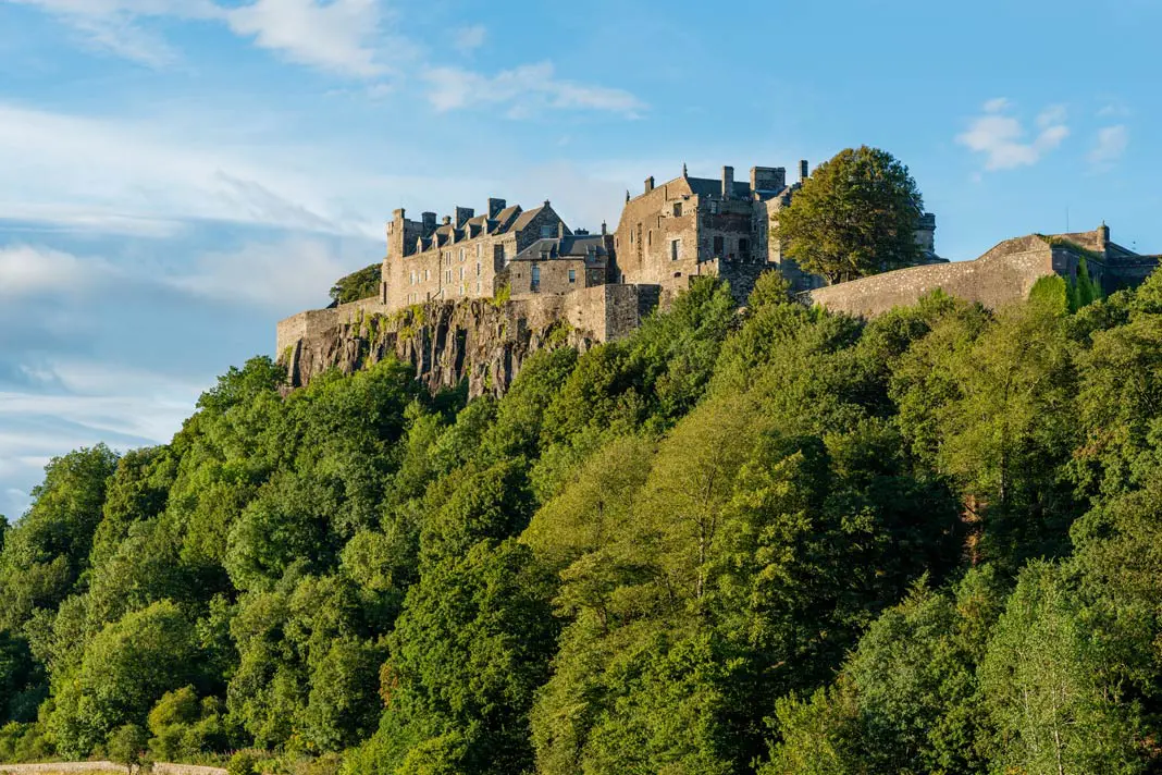 Blick auf das Stirling Castle