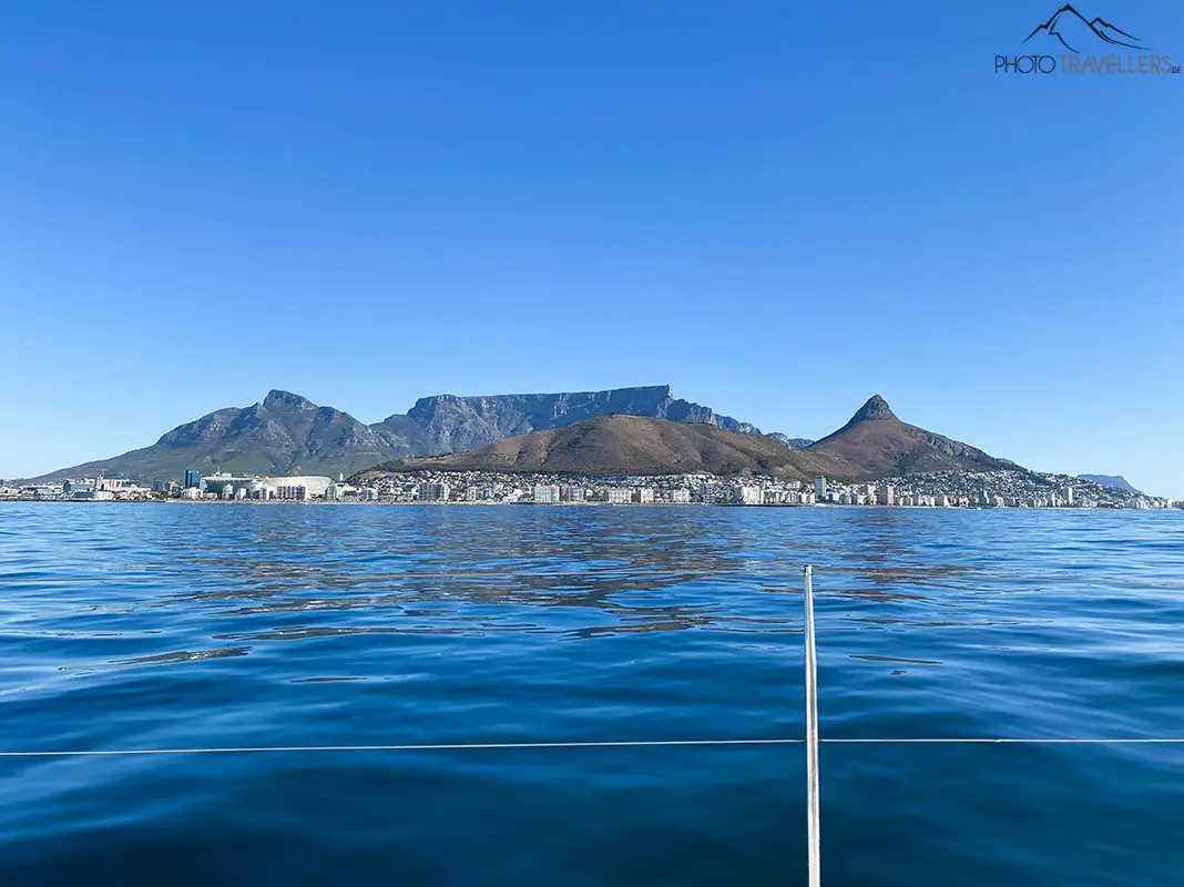 Bootsfahrt in Kapstadt in Südafrika