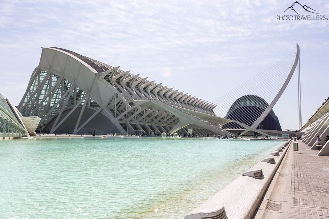 Die Stadt der Künste und der Wissenschaften in Valencia