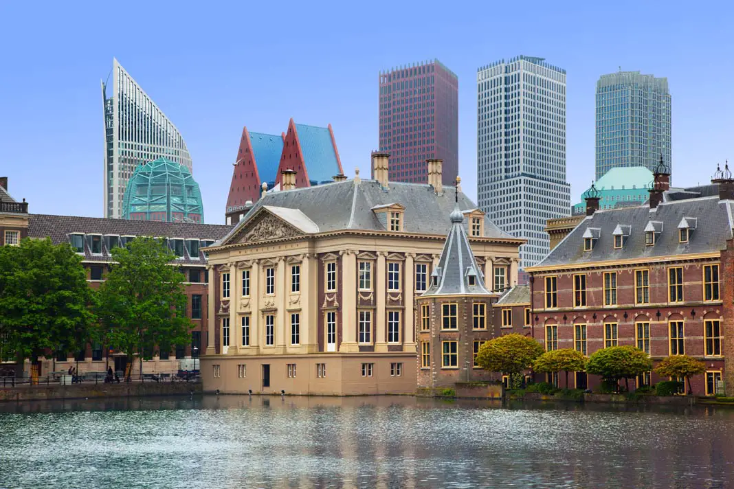 Das holländische Parlament in Den Haag