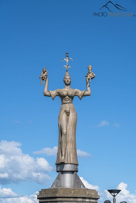 Die Statue Imperia in Konstanz