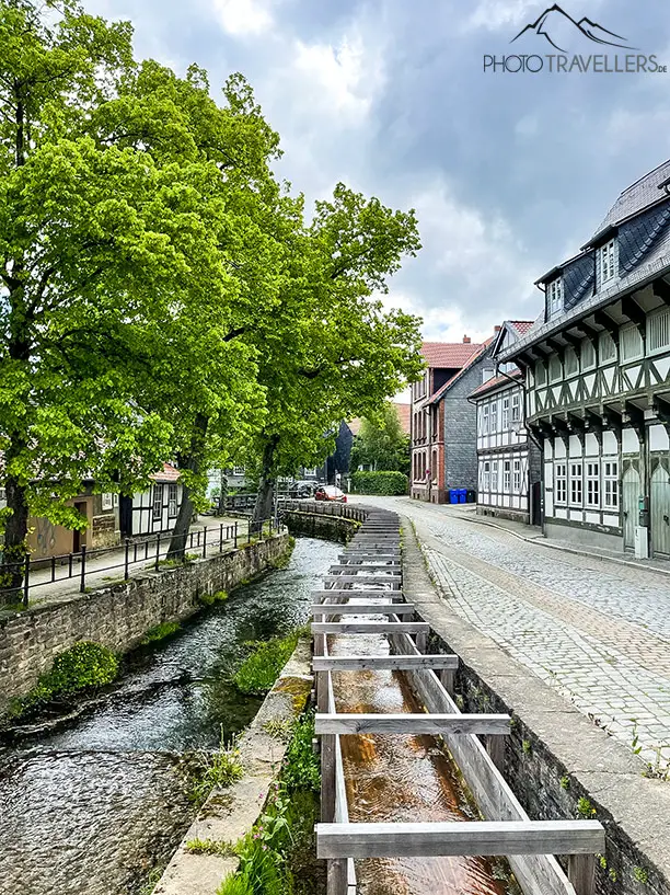 Bachlauf durch Goslar