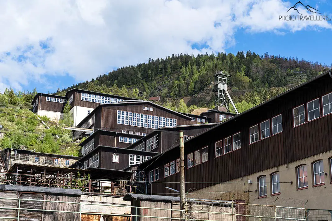 View of the Rammelsberg visitor mine