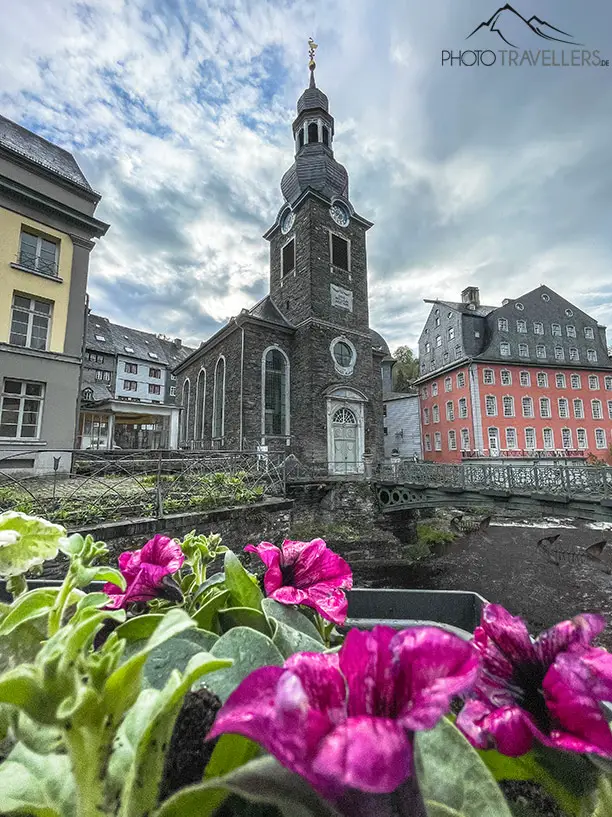 Die Stadtkirche in Monschau