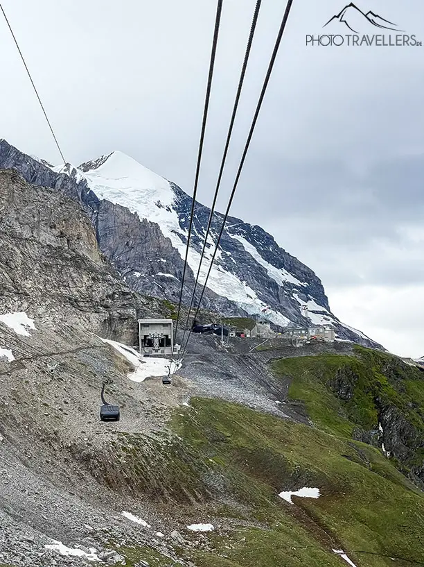 Die Bergstation des Eiger Express
