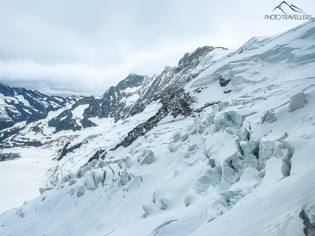 Der Aletschgletscher ist einfach nur beeindruckend