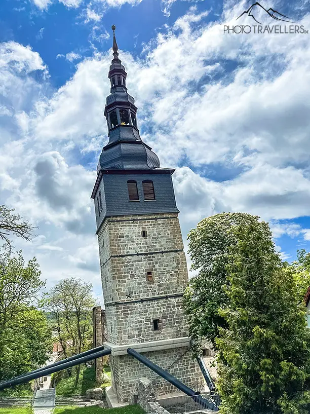 Der schiefe Turm von Bad Frankenhausen