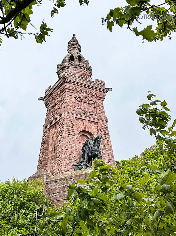 Blick auf das Kyffhäuser-Denkmal