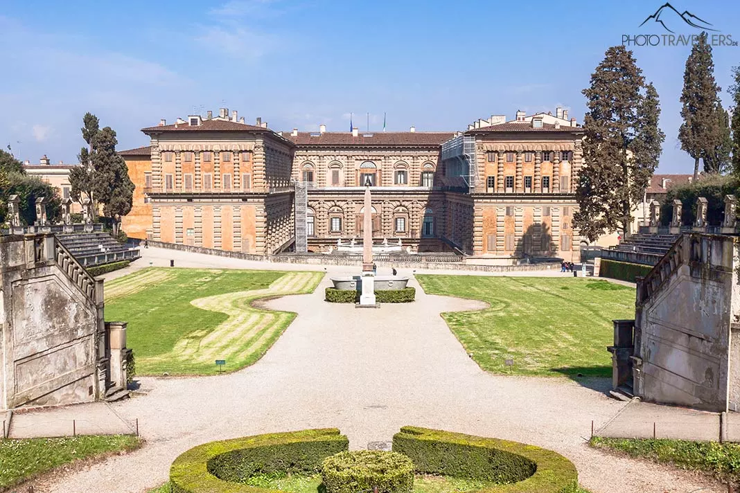 Der Palazzo Pitti in Florenz