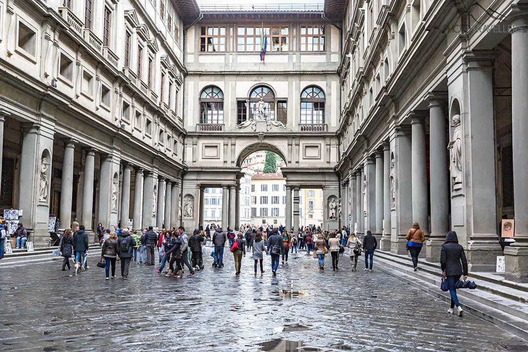 The Uffizi Gallery in Florence
