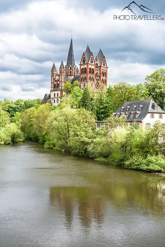 The view of Limburg Cathedral