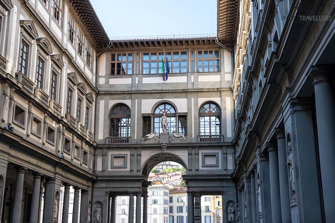 Die Uffizien in Florenz