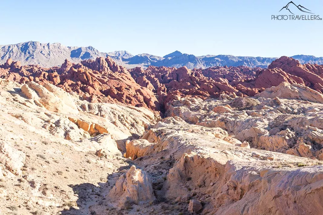 Der Fire Canyon im Valley of Fire