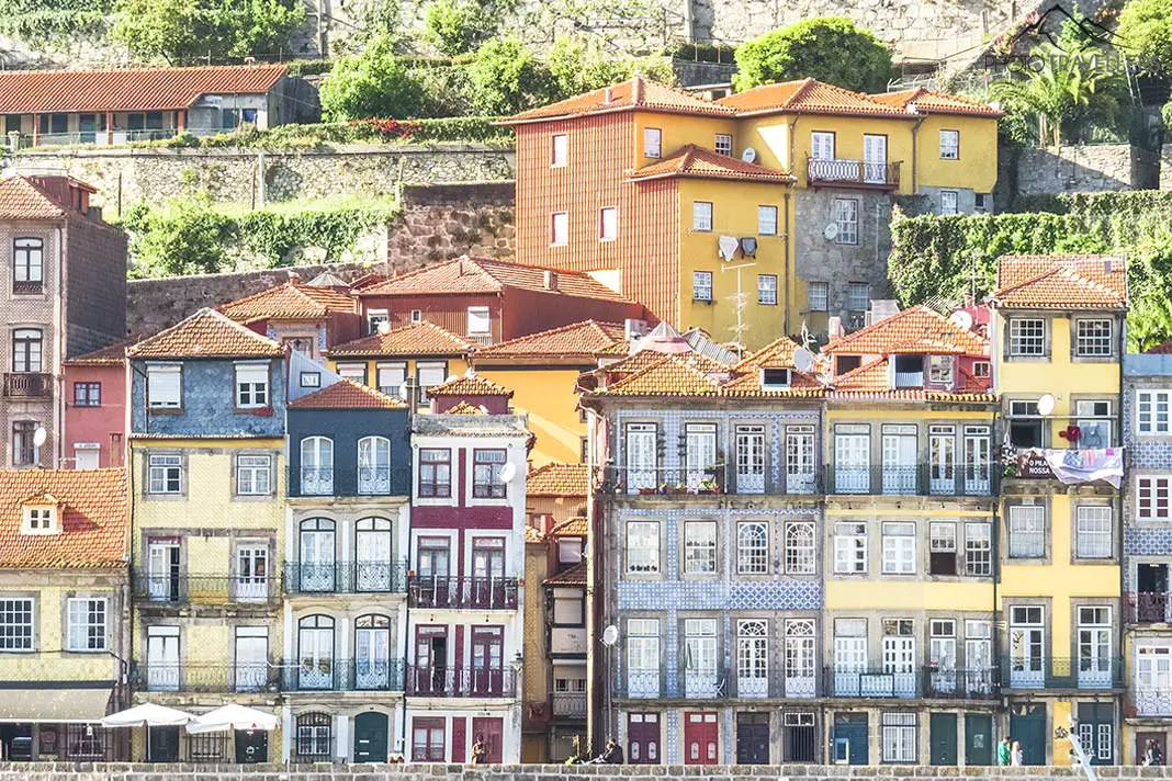 Häuser in Portos Altstadtviertel Ribeira