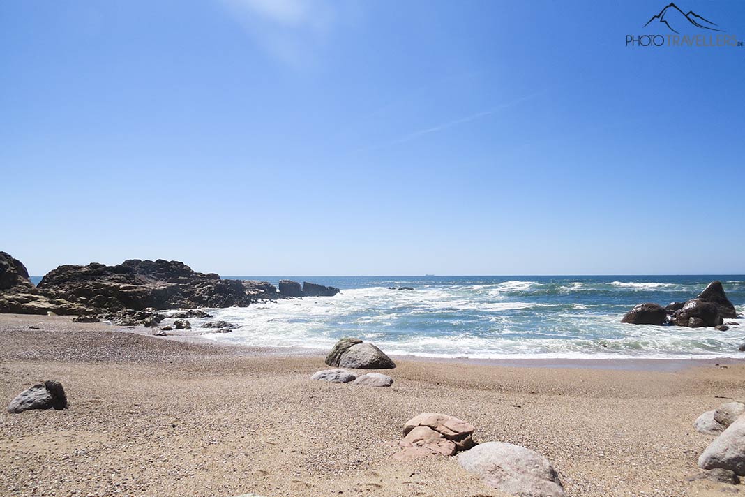 Der Strand Praia de Lavadores