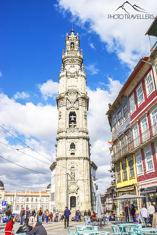 Der Blick auif den Torre dos Clérigos