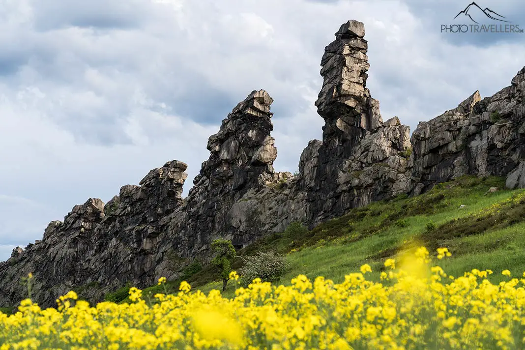 Die Teufelsmauer von Blankenburg im Harzr