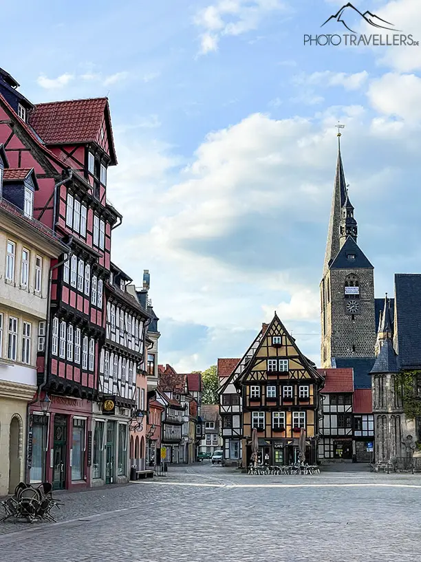 Quedlinburg hat uns mit seinen Fachwerkhäusern, dem schönen Rathaus und der Altstadt verzaubert