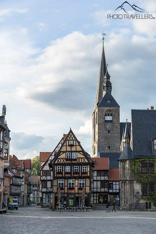 Der Marktplatz von Quedlinburg